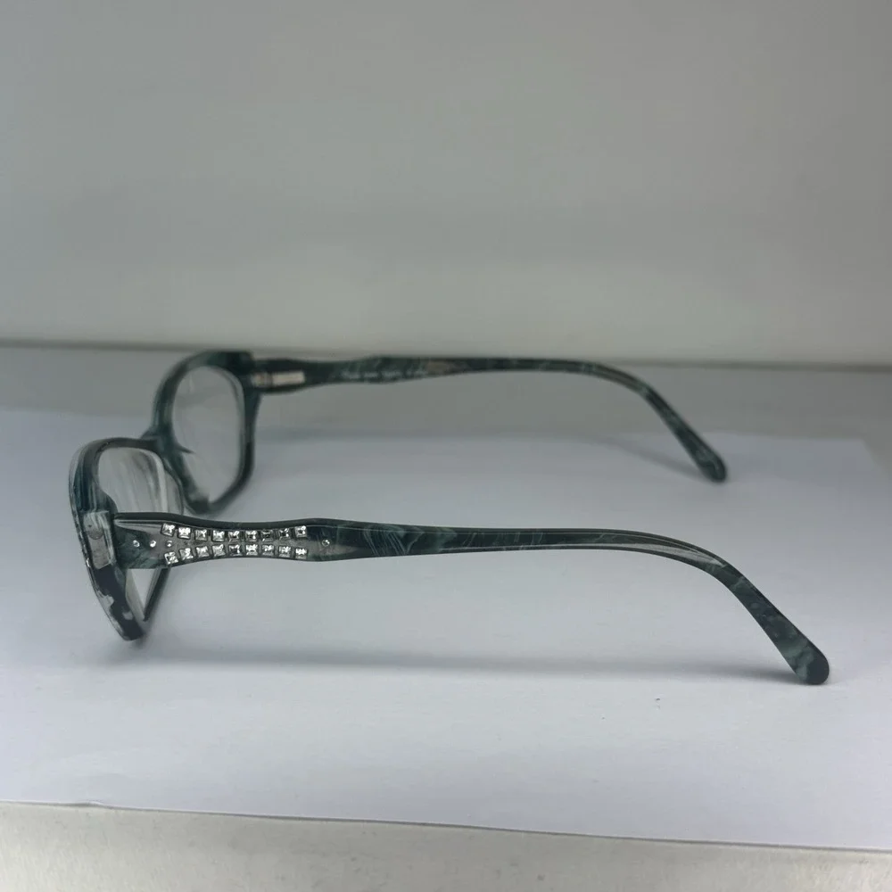 Diva‎ by Eastern States Eyeglasses Frames Only 5448 C.C02 53-18-143 Green